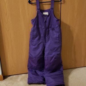 Purple snowpants